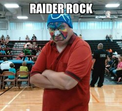 raider rock is not impressed Meme Template