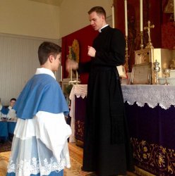 Priest and Altar Boy Meme Template