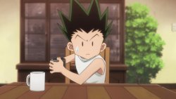 Gon saving Meme Template