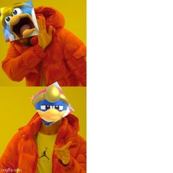 Dedede Drake Meme Template