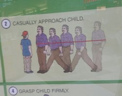 CASUALLY APPROACH CHILD Meme Template