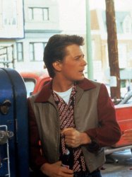 Marty Mcfly 1955 Meme Template