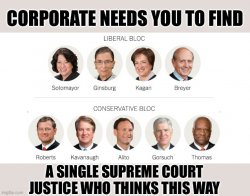 SCOTUS abortion is murder Meme Template