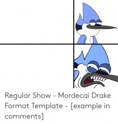 Regular show Meme Template