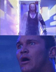 Undertaker Entering Arena Meme Template