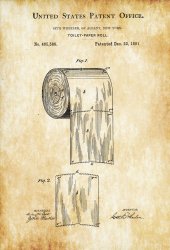 toilet paper patent Meme Template