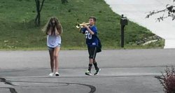 Trumpet guy Meme Template