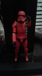 Sith trooper holding a chain Meme Template