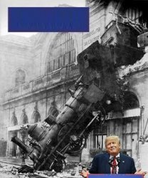 Trump 2020 Train Wreck Meme Template