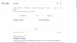 Google Translate from Snowflake Meme Template