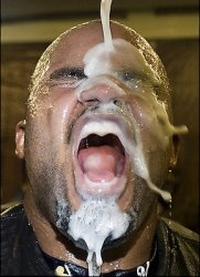 Trump support Man foam cum beer Meme Template