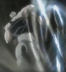 Polnareff Running From Scissors Meme Template