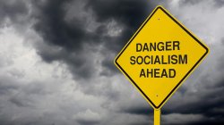 DANGER SOCIALISM AHEAD Meme Template