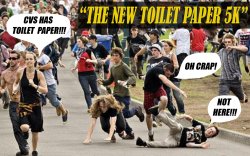 Toilet Paper 5K Meme Template