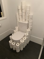 Throne Toiletpaper Meme Template