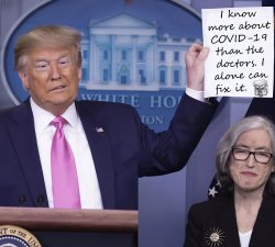 Trump Coronavirus Meme Template