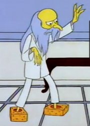 Mr. Burns as Howard Hughes Meme Template
