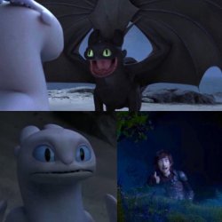 How to train your dragon 3 HD Meme Template