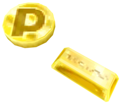 Poke Coin & Gold Bar Meme Template