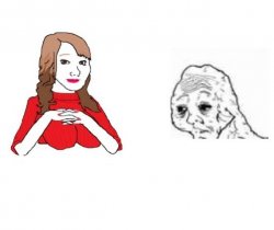 Dick Flattening Meme Template