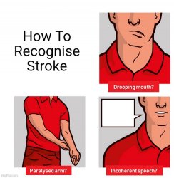 Stroke Meme Template