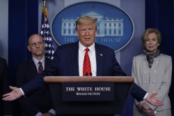 Trump Hoax Press Conference Meme Template