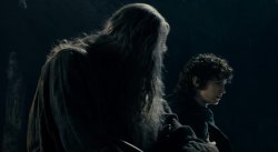 Gandalf and Frodo Meme Template