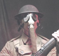 WW1 Gas Mask Meme Template