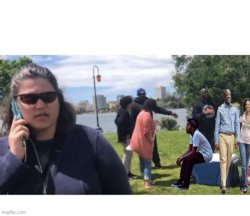 Barbeque Becky 911 More Than 10 Black People Meme Template