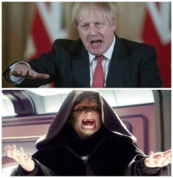 Boris/Palpatine Meme Template