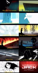 Samurai Jack Season 5 Intro Meme Template