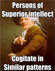 intellect Meme Template