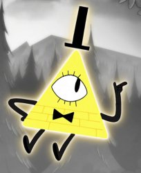 Bill Cipher Meme Template