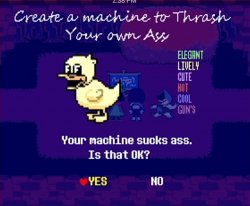 Your machine sucks ass Meme Template