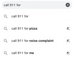Call 911 for pizza Meme Template