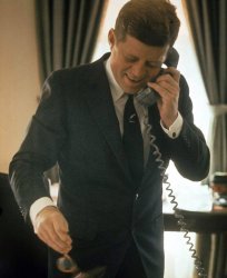 JFK Phone Meme Template