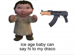 I HATE ICE AGE BABY Meme Template