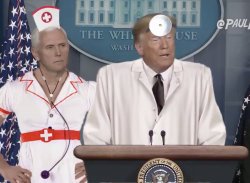 Dr. Trump & Nurse Pence Meme Template