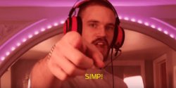 Pewdipie Simp Meme Template