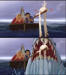 El Dorado Shark Meme Template