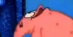Patrick looking up Meme Template