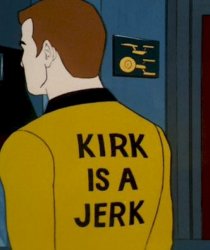 Kirk is a Jerk Meme Template