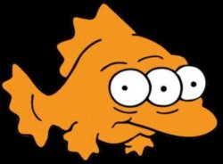 Simpson three-eyed fish Meme Template