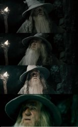Expanded Gandalf Confused Meme Template