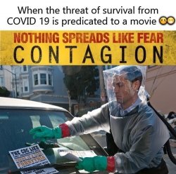 Contagion Coronavirus Threat Meme Template