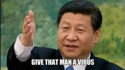 Xi gifting virus Meme Template