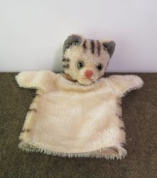 Cat Kitten Hand Sock Puppet Meme Template