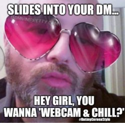 Dating Corona Style - webcam and chill Meme Template