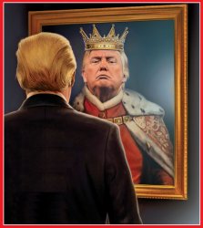 Trump Mirror King Meme Template