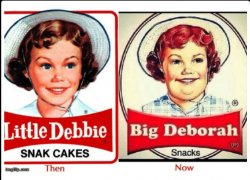 Little - Big Debbie Meme Template
